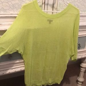Neon green shirt